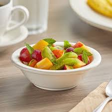 CHOICE 4.5 OZ. IVORY (AMERICAN WHITE) NARROW RIM CHINA FRUIT