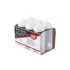 16 OZ CLEAR WIDE MOUTH SQUEEZE BOTTLE (6/PK)