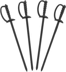SWORD PICK / BLACK / 3.25" (1,000/BOX)