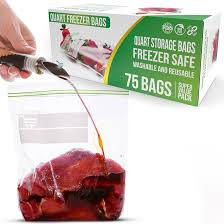 ZIP STORAGE BAG / QUART / 2 MIL, 7" X 8", CLEAR (1,000/BOX