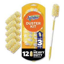 SWIFFER / HEAVY DUTY DUSTER W/ PLASTIC HANDLE / EXTENDS TO 3