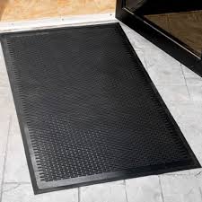 3 X 5 ENTRANCE MAT / NYLON /  RUBBER BACKED / SLATE (EACH)