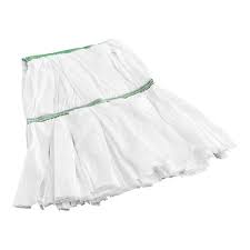 32 OZ. WHITE DISPOSABLE MICROFIBER MOP HEAD WITH 1"