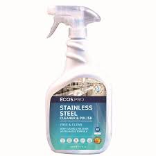 STAINLESS STEEL CLEANER & POLISH / 32 OZ BOTTLE (6/CS)