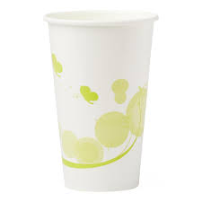 16 OZ PAPER COLD CUP / JAZZ DE SIGN (20/50/1,000)