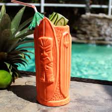 BARCONIC TIKI DRINKWARE / CERAMIC SURF STYLE MUG / 16