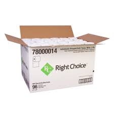 STANDARD BATH TISSUE / 2 PLY / 4" X 3" / 400 SHEET / 96 [SBT]