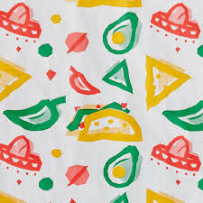 DELI PAPER / 12" X 12" / MEXIC AN PRINT DELI SANDWICH WRAP PA