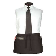 BLACK 4 POCKET WAIST APRON