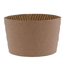 HOT CUP SLEEVE / KRAFT / FITS 10 - 20 OZ PAPER CUPS / 1,200