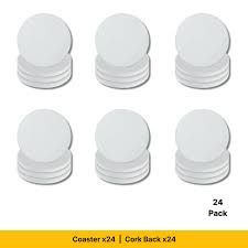 COASTER / WELCOME / 3.5" ROUND / PACK OF 250 [EACH]