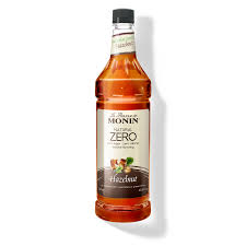 HAZELNUT SUGAR FREE / MONIN / 1 LITER / (4/CS)