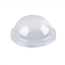 8/12 OZ CLEAR ROUND DOME LIF WITH NO HOLE (1,000/CS)