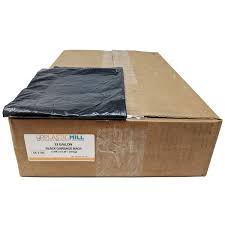 33 GAL / 33 X 39 / LD / BLACK  / 1.6 MIL / 100 PER CASE