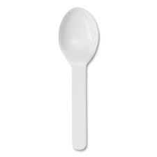 PLASTIC TASTING SPOON / 3" WHITE (3000/CS)