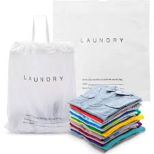 HOTEL LAUNDRY BAG WITH DRAWSTRING / 18" X 19" / 100