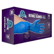NITRILE GLOVE / LARGE / BLACK / HD / EMPRESS [EACH]
