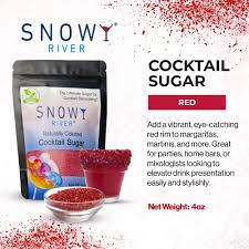 RIMMING SUGAR / RED RASPBERRY / 1 POUND (18CS)