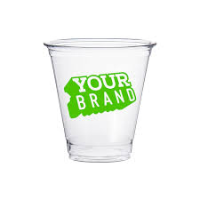 LOGO / 12 OZ PET COLD CUP / 2 COLOR (1,000/CS)