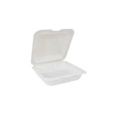 9 X 9 / 1 CMPMT / WHITE FOAM HINGED TRAY (150/CS)