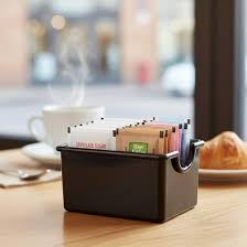 PLASTIC SUGAR PACK HOLDER (BLACK)