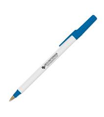 BIC PEN WITH LOGO / ROUND STICK / 2-COLOR LOGO / BLUE