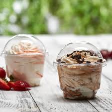 8 OZ CLEAR PLASTIC DESSERT CUP (1,000/CS)