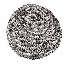 ACS STAINLESS STEEL SCRUBBER - 12 PACK  (PACK)