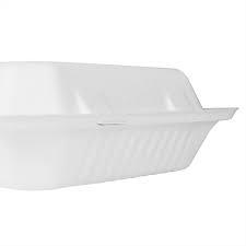 9 X 9 /  BIODEGRADABLE PFAS FREE MOLDED FIBER HINGED TRAY