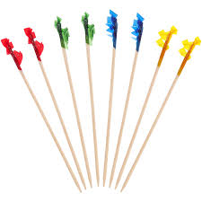 4 INCH FRILL PICKS - 200 PACK