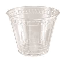 9 OZ EMPRESS ECONOMY TRANSLUCENT PLASTIC COLD CUP