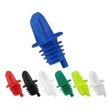 SQUARE TIP SCREENED POURER - DOZEN - BLUE