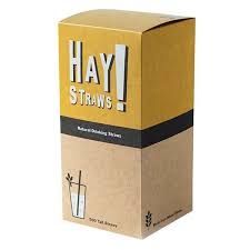 5" HAY STRAWS / NATURAL WHEAT BIODEGRADABLE (500/PACK)