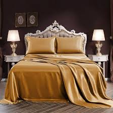 TOP SHEET / CONTEMPORARY / VINTAGE GOLD / QUEEN / 94 X