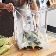 0G-128030 /12" X 8" X 30" / HEAVY DUTY PLASTIC FOOD BAG