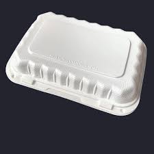 9 X 6 / 1 CMPMT / WHITE FOAM HINGED TRAY (150/CS)