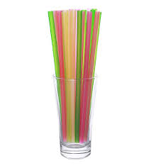 BARCONIC RED 8 INCH STRAWS 250 PACK (8 INCH X .29 DIAMETER)
