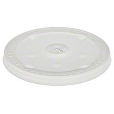 20SL / DART TRANSLUCENT STRAW  SLOT LID / FITS 32 OZ FOAM CUP