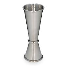 JAPANESE STYLE JIGGER / 1 OZ X 2 OZ / STAINLESS STEEL (EACH)