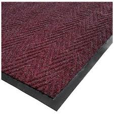 CACTUS MAT 1485M-R31 3' X 10' RED NEEDLE RIB CARPET MAT -