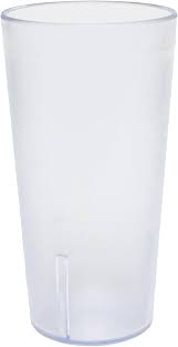 20 OZ CLEAR STACKABLE PEBBLED TUMBLERS -12PK
