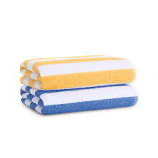 CABANA POOL TOWEL / BLUE STRIPE / 30 X 60 / 9.00 LBS