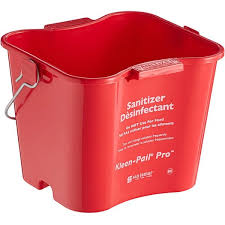 KLEEN SANITIZING PAIL RED 3QT