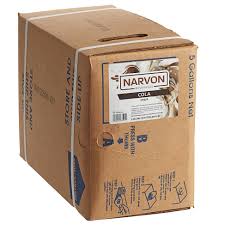 NARVON 5 GALLON BAG IN BOX DEW DROP BEVERAGE / SODA SYRUP