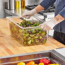 FULL SIZE / CLEAR / POLYCARBONATE FOOD PAN / 8"