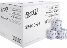 STANDARD BATH TISSUE / 2 PLY / 4" X 3" / 400 SHEET / 96 [SBT]