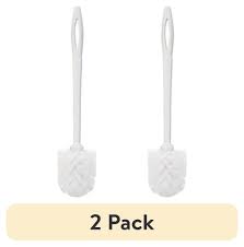 RUBBERMAID / TOILET BOWL BRUSH , 14 1/2", WHITE, PLASTIC