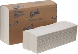 SCOTT ESSENTIAL MULTIFOLD TOWELS WITH ABSORBENCY