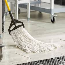 32 OZ. WHITE DISPOSABLE MICROFIBER MOP HEAD WITH 1"