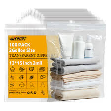 2-GALLON ZIP FREEZER BAG / 13 X 15 / HEAVY WEIGHT (100/BOX)